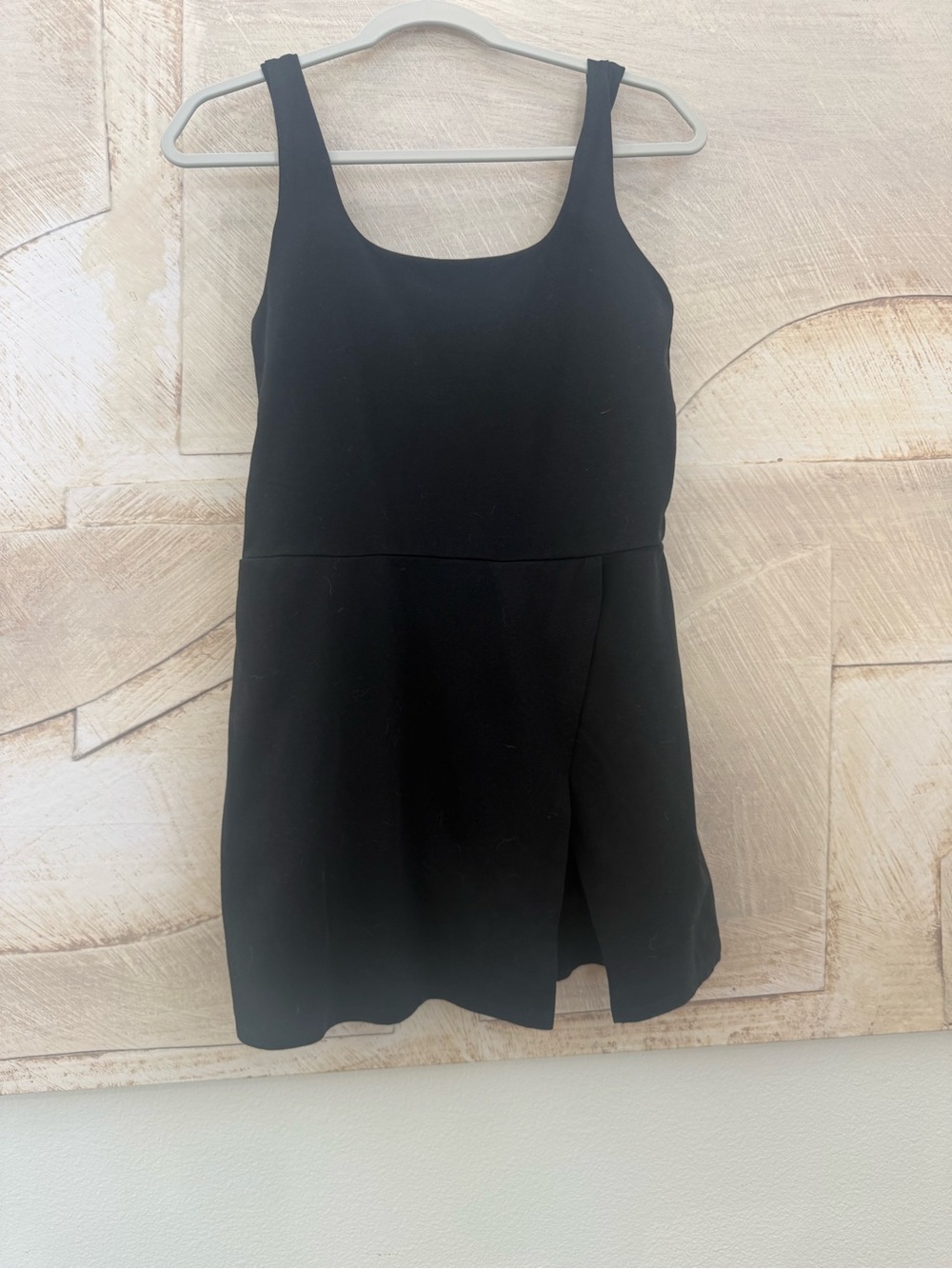 Old Navy PowerChill Black Tennis Dress Built-In Shorts M